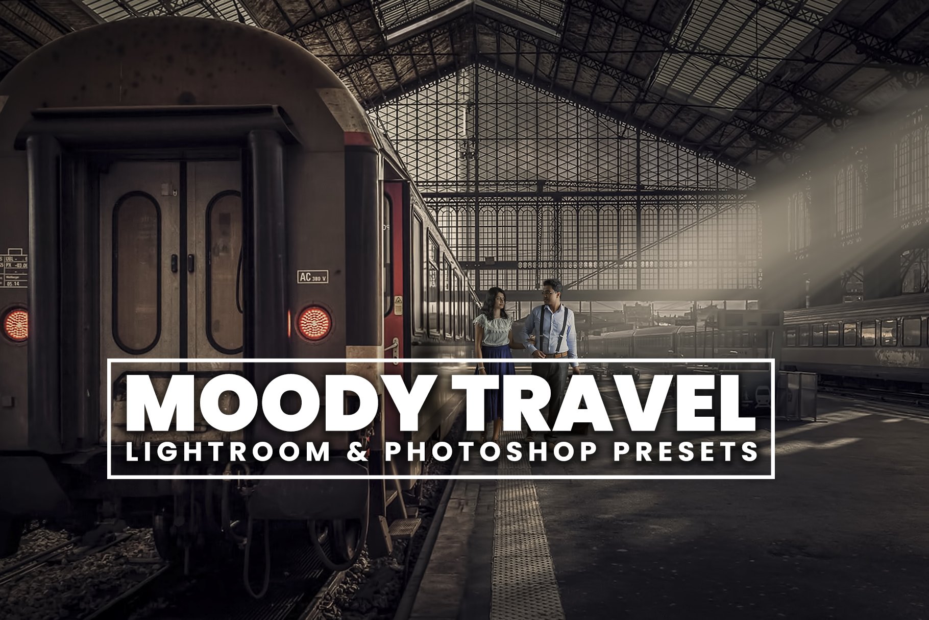 Moody Travel Lightroom Presetscover image.