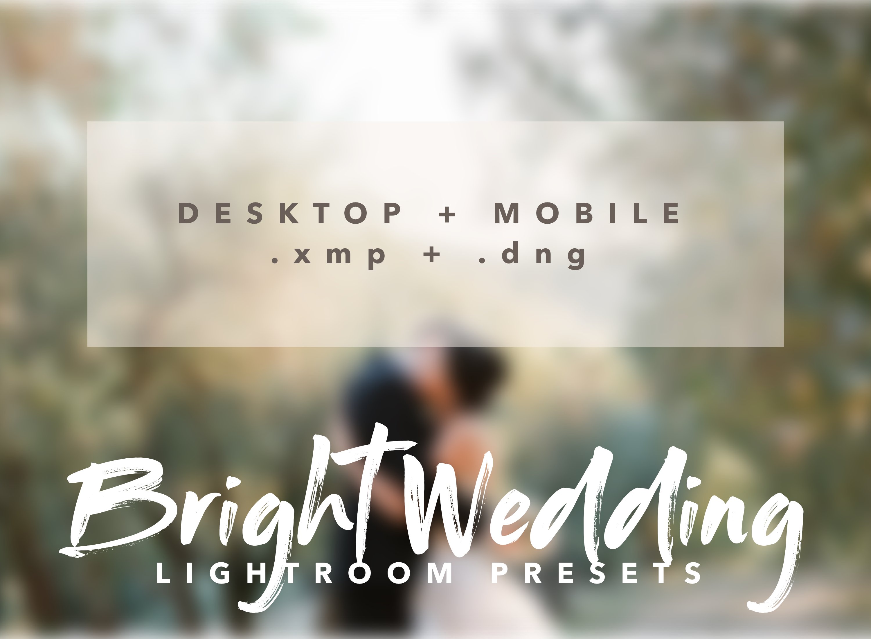Bright Wedding - Lightroom Presetpreview image.