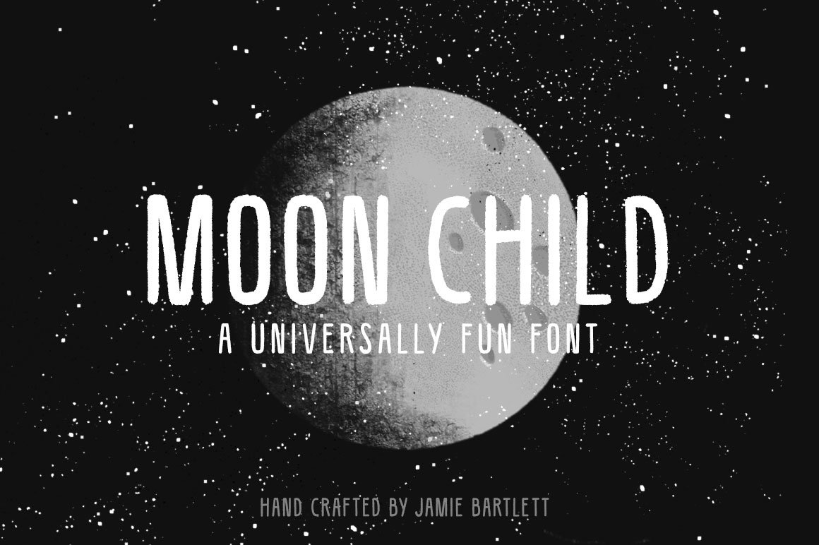 Moon Child Font cover image.