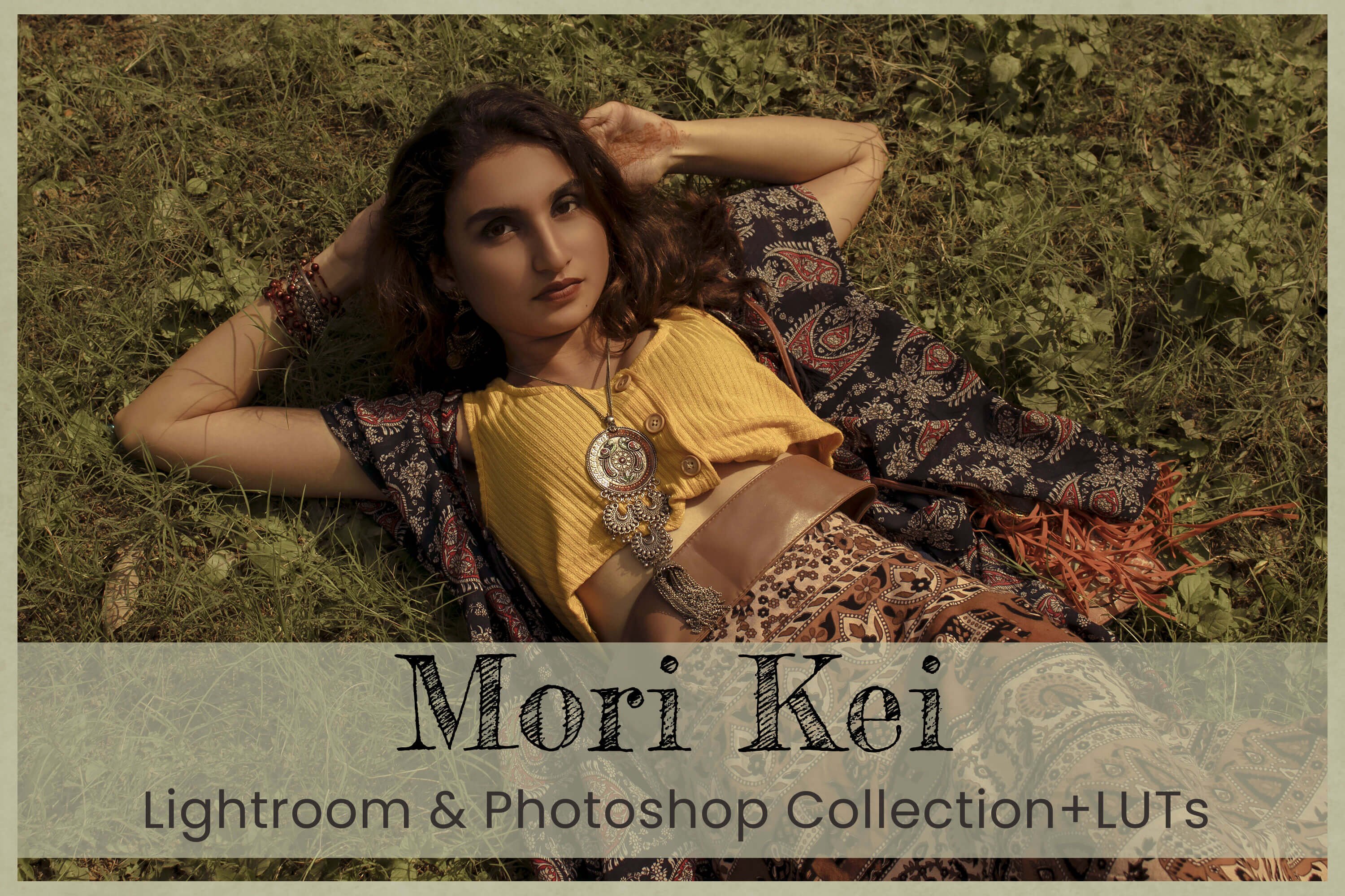 Mori Kei Lightroom Presets Desktopcover image.