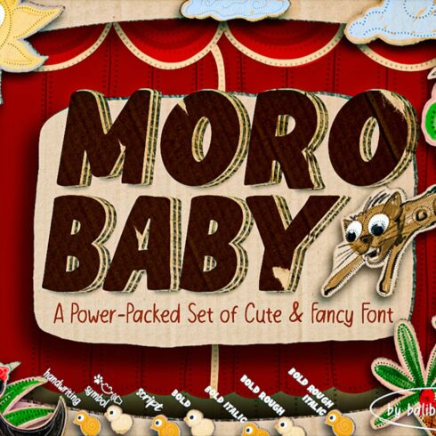 Moro Baby | Cute & Fancy Font cover image.