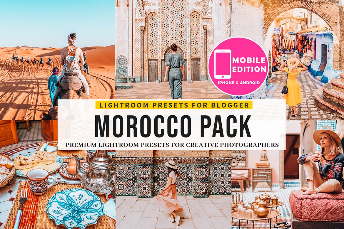 Morocco Lightroom Presetscover image.