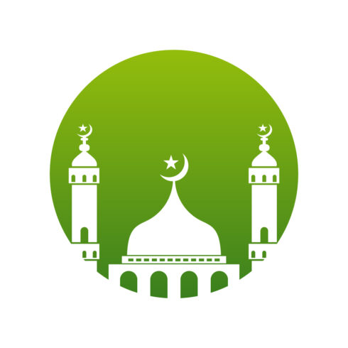 Mosque logo design, Islamic logo template - vector - MasterBundles