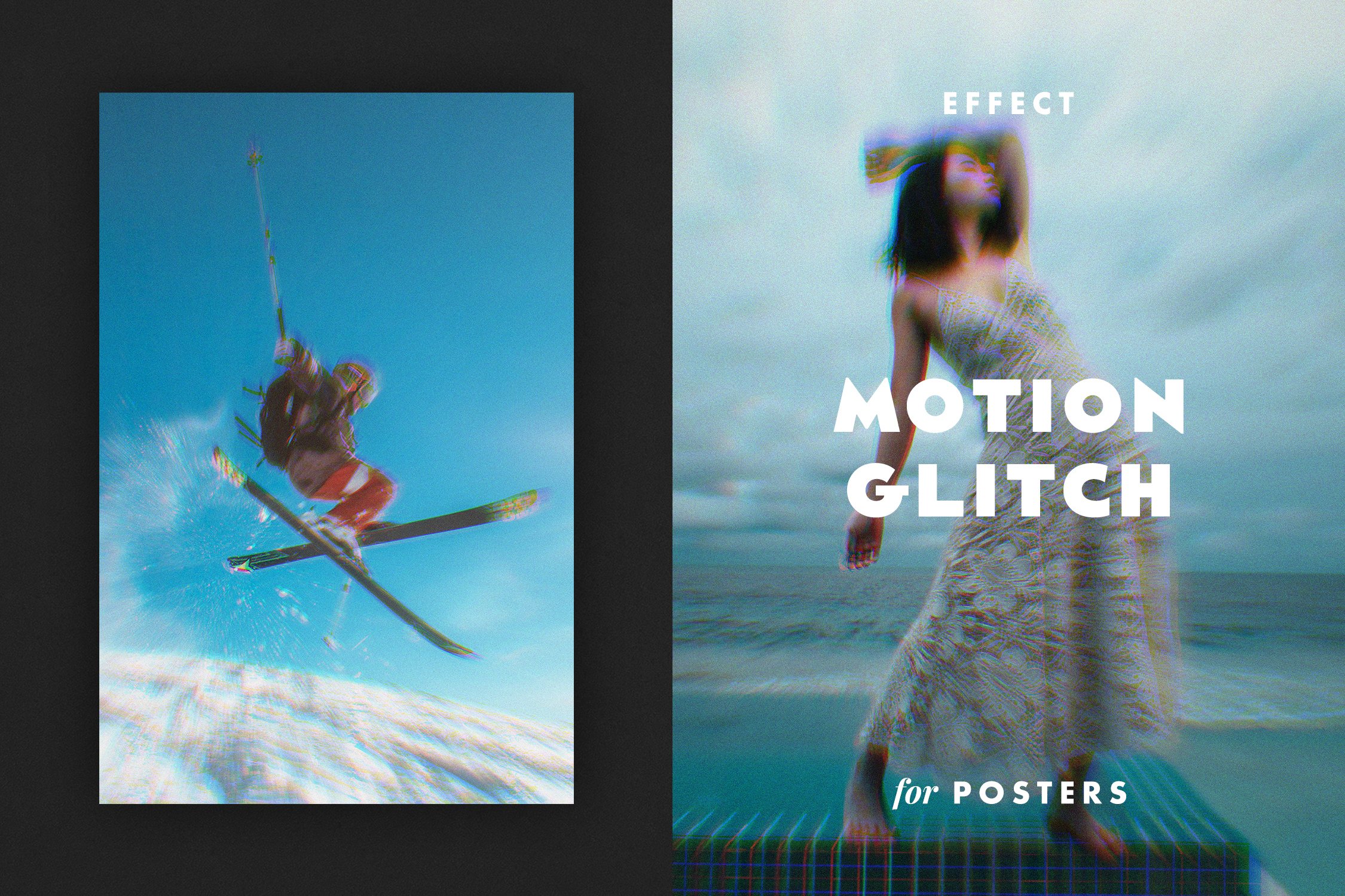 Motion Glitch Effect for Posterscover image.