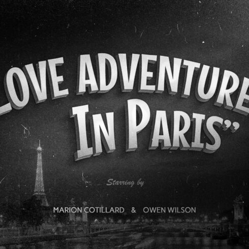 Motion Picture Retro Text Effectcover image.