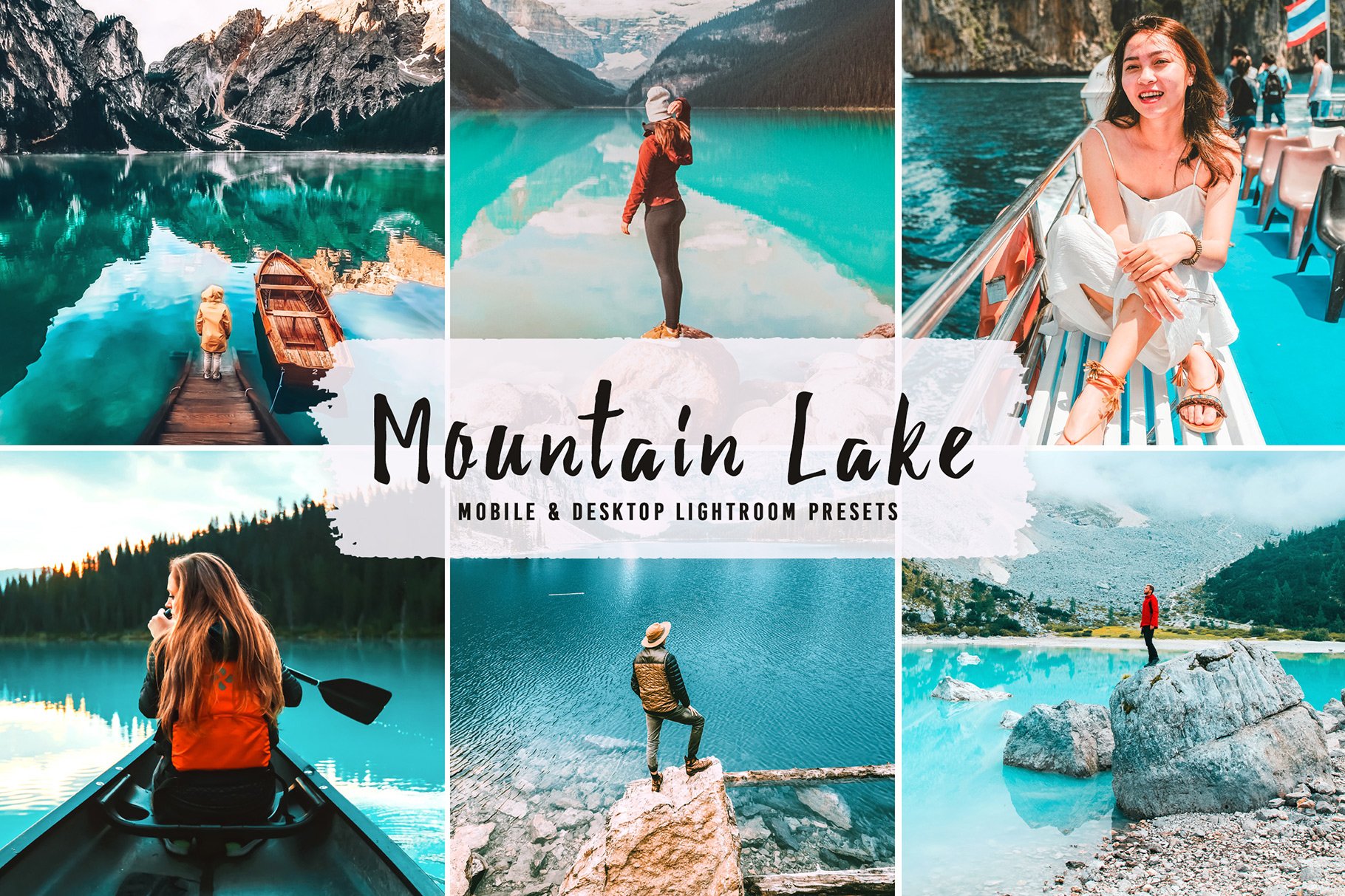 Mountain Lake Pro Lightroom Presetscover image.