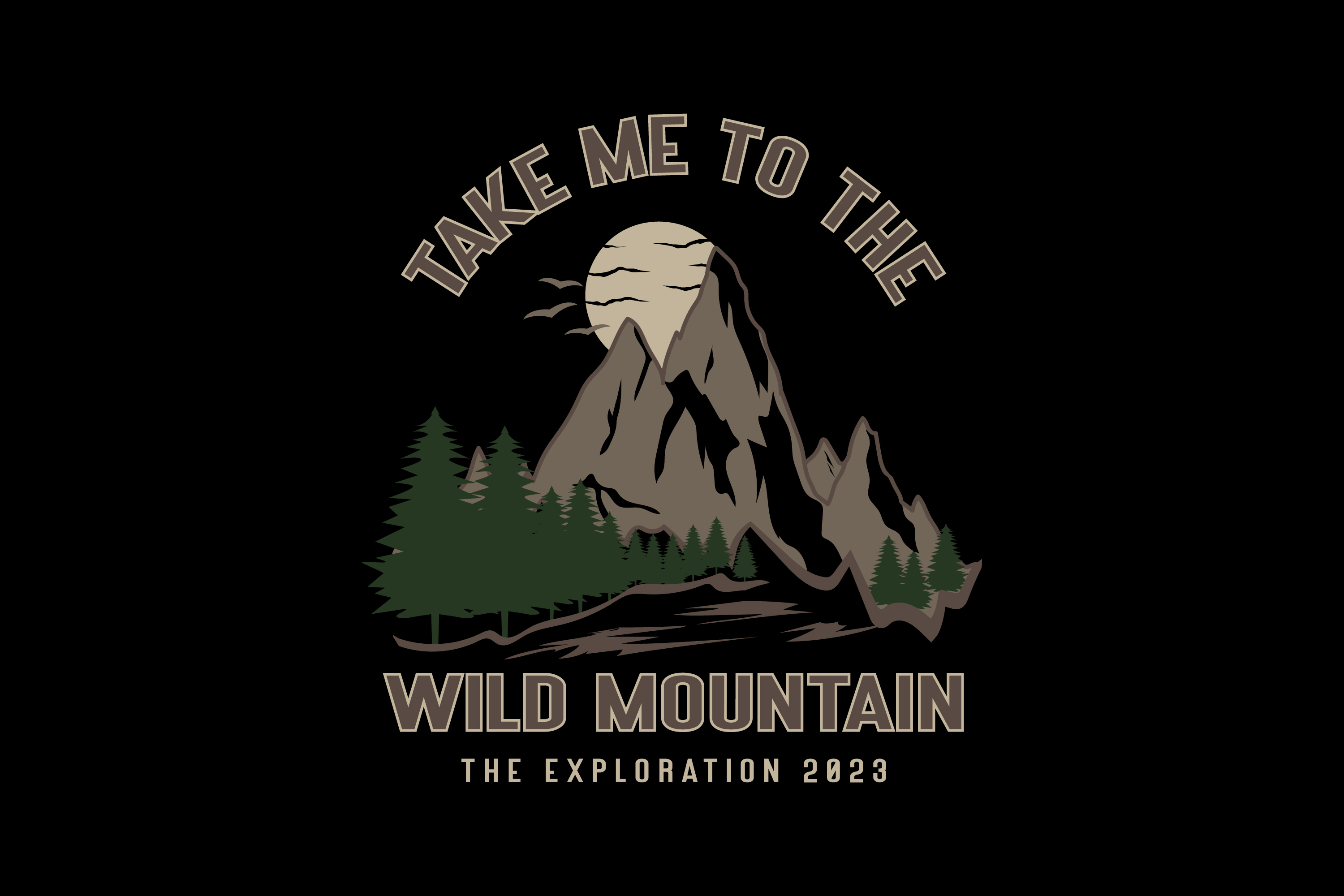 mountain t shirt design 298