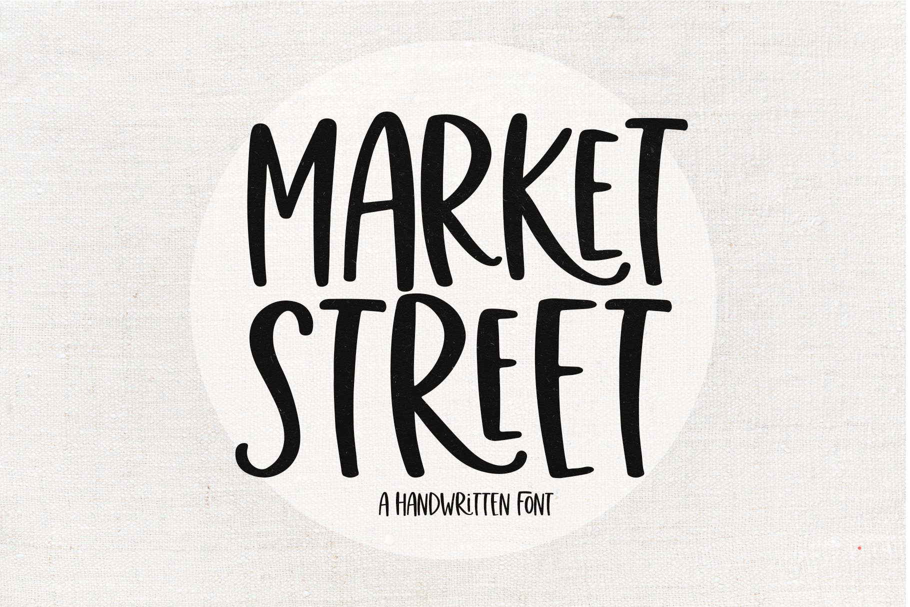 Market Street | Fun Handwritten Font cover image.