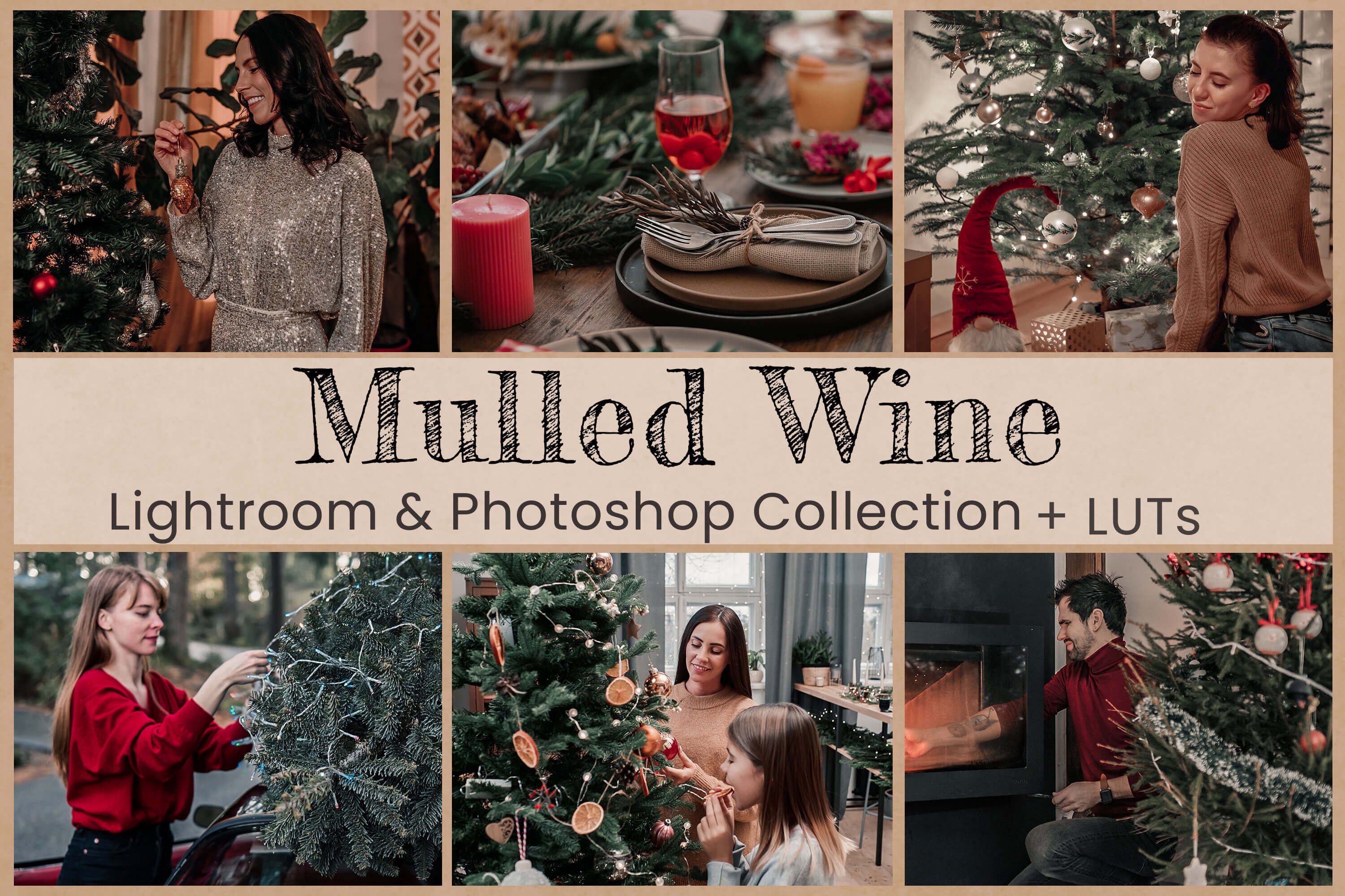 Mulled Wine Lightroom Photoshop LUTscover image.