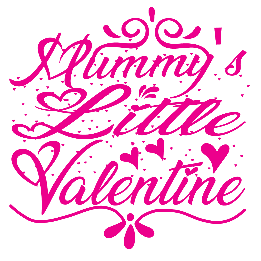 mummy Little valentine preview image.
