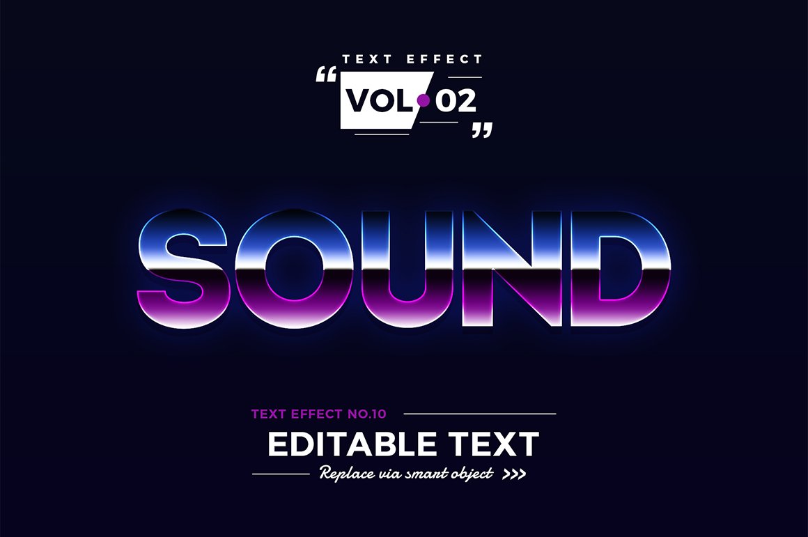 music text effect layer style 449