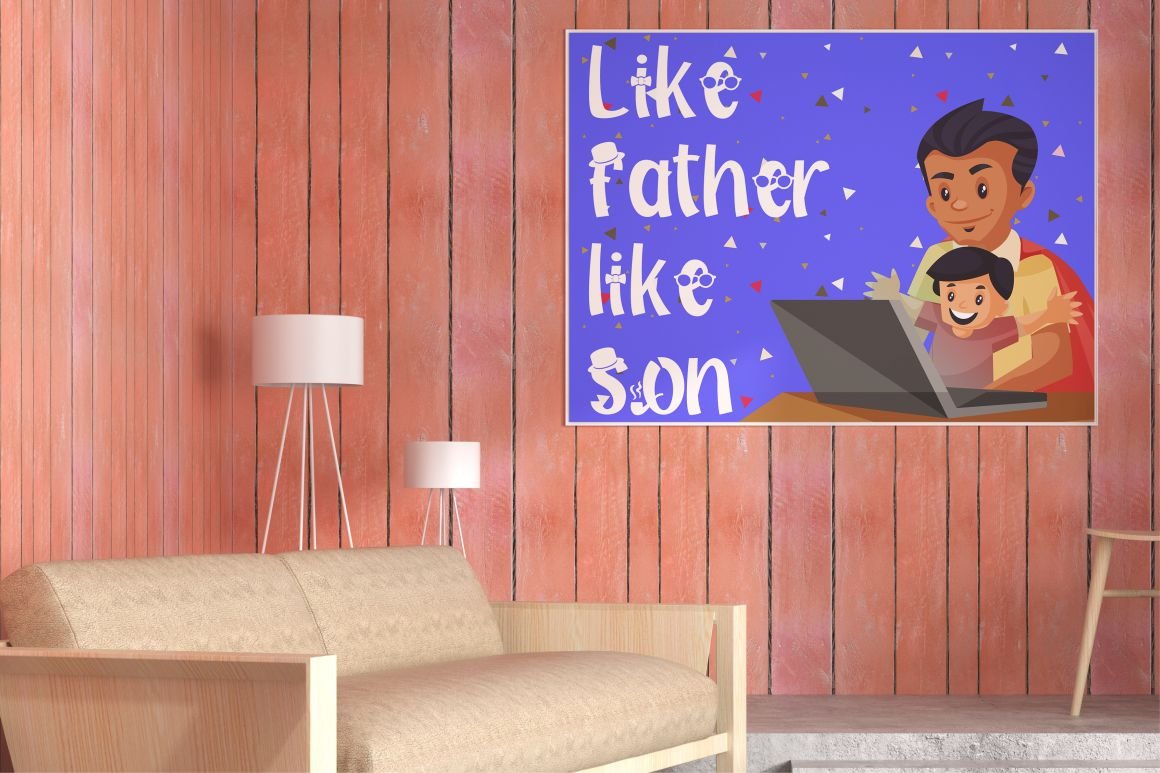 myherofather quirky father day font 28729 397