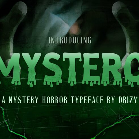 Mystero – Mystery Horror Typeface cover image.