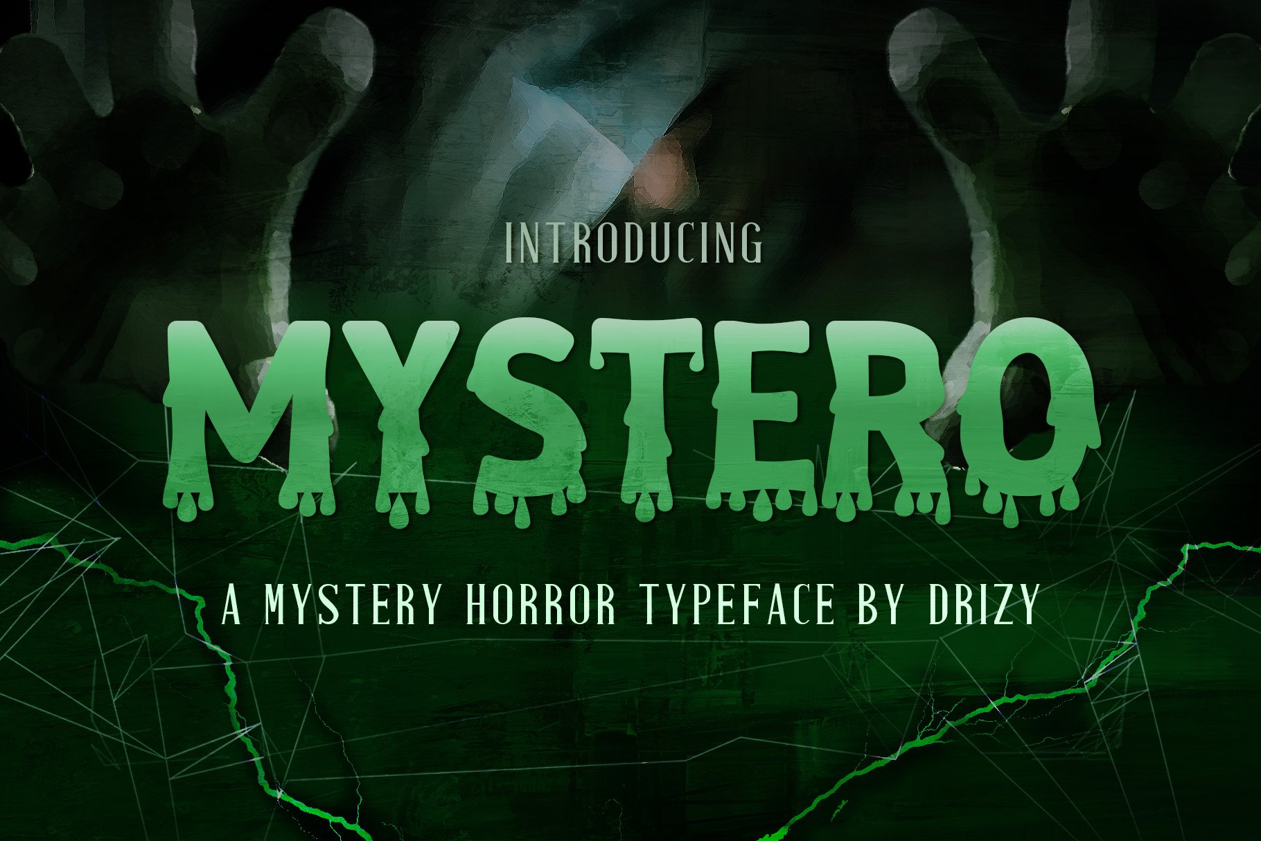 Mystero – Mystery Horror Typeface cover image.