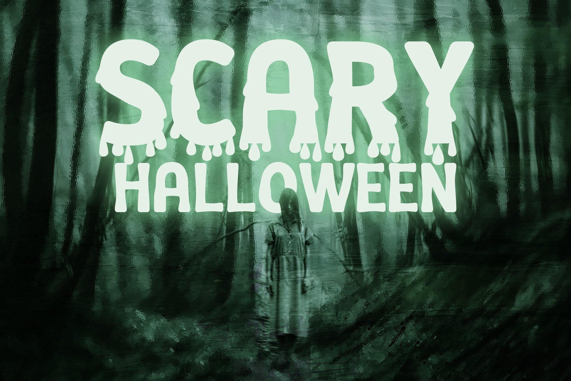 mystero a mystery horror typeface 04 scary halloween cm 279