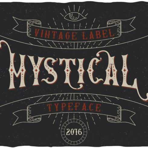Mystic Label Typeface cover image.
