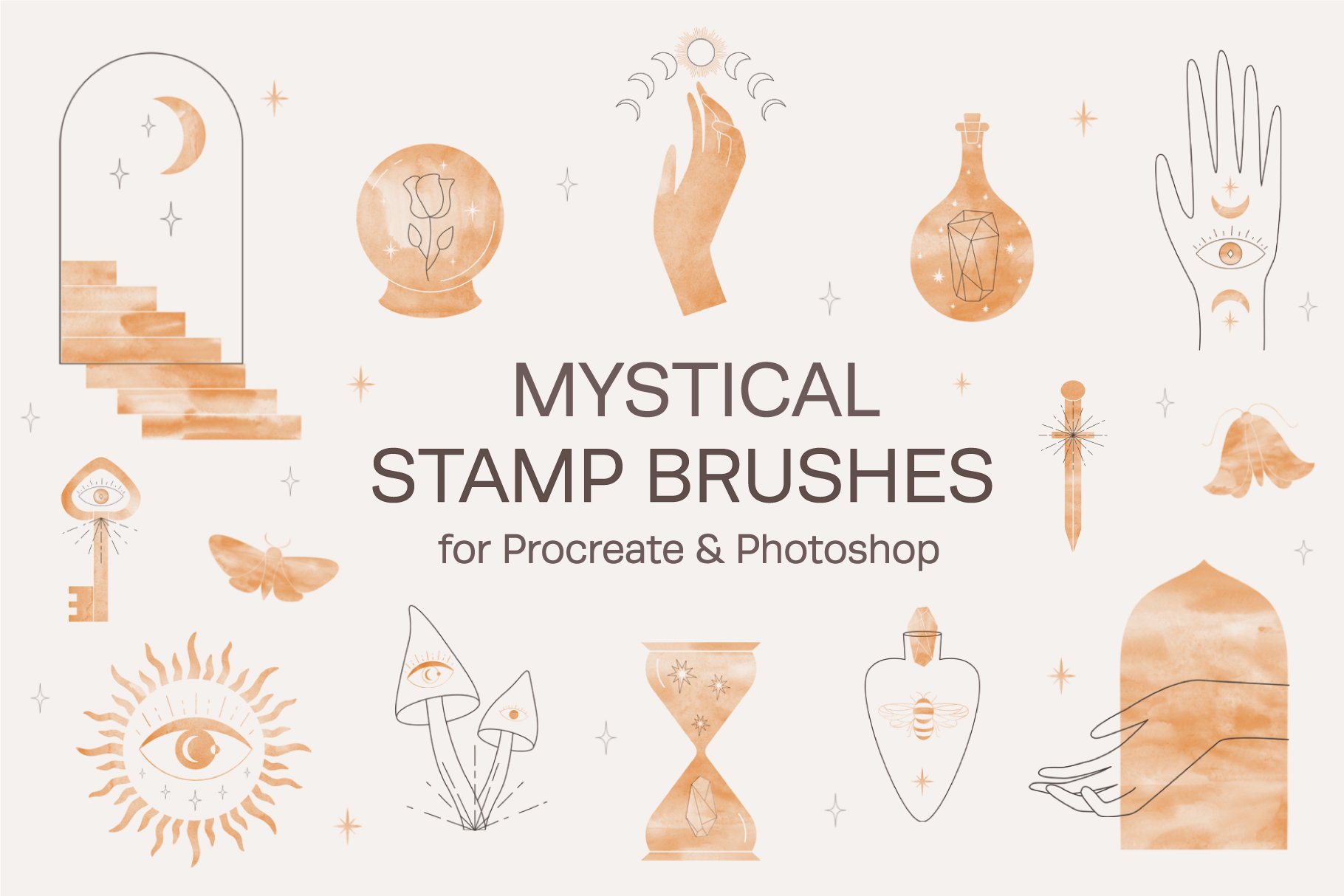 mystical stamp brushes preview 1 124