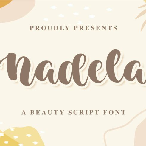 Nadela a Beauty Calligraphy Font cover image.