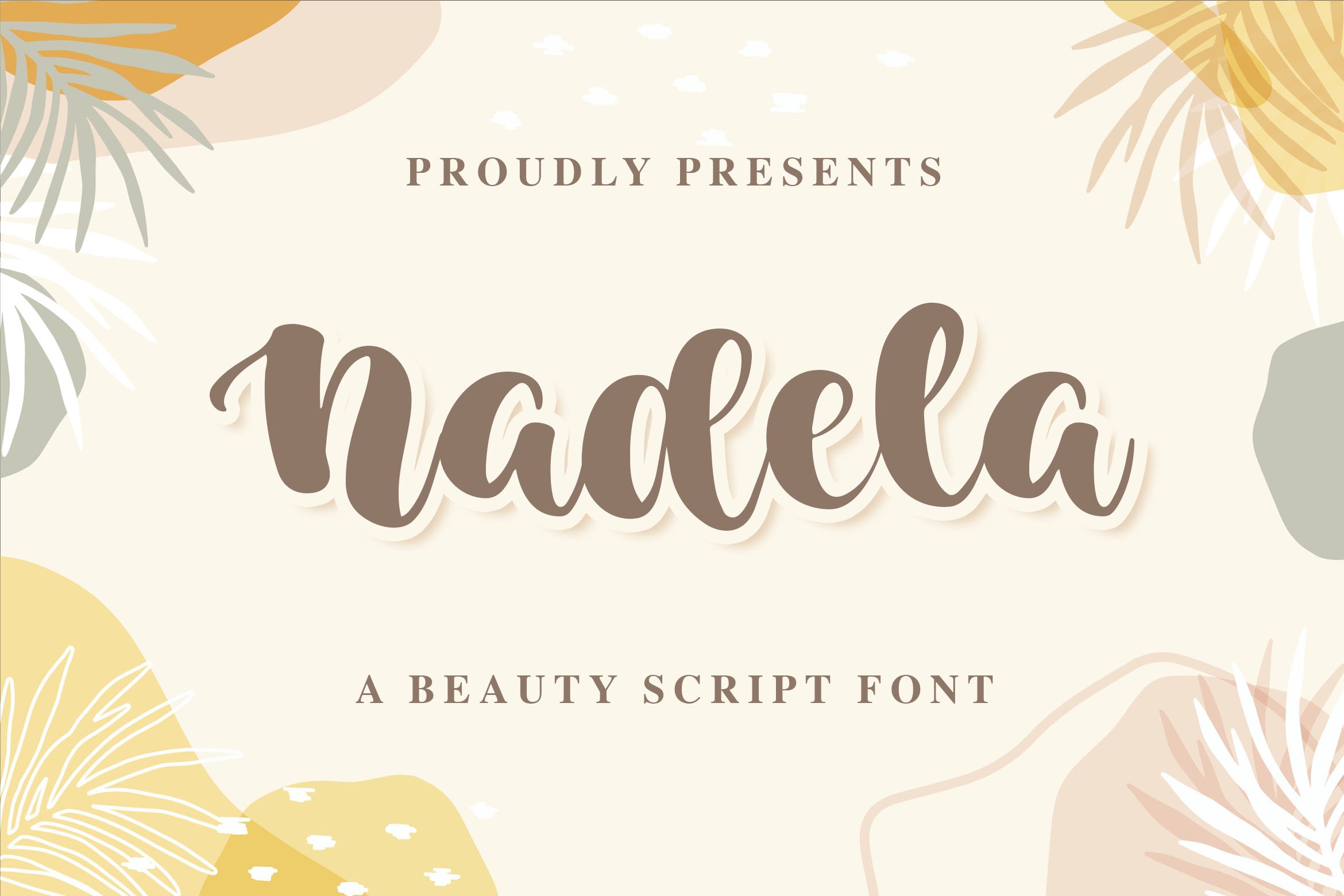 Nadela a Beauty Calligraphy Font cover image.