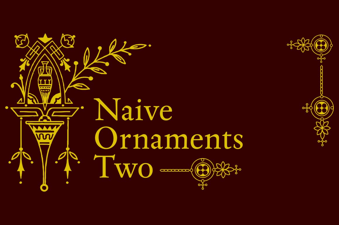 Naive Ornaments Family Pack preview image.