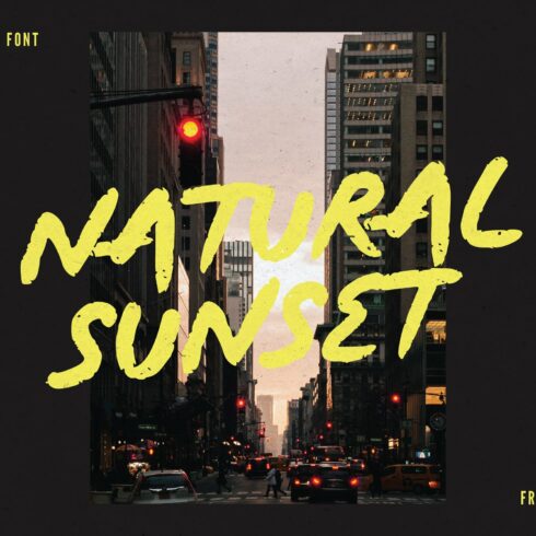 Natural Sunset cover image.