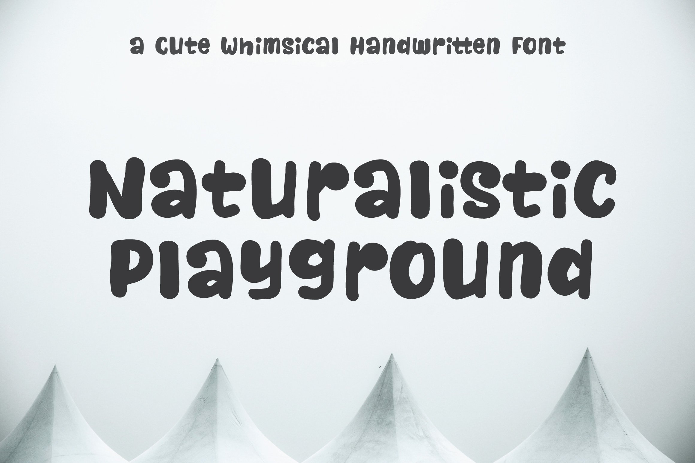 Naturalistic Playground |Handwritten cover image.