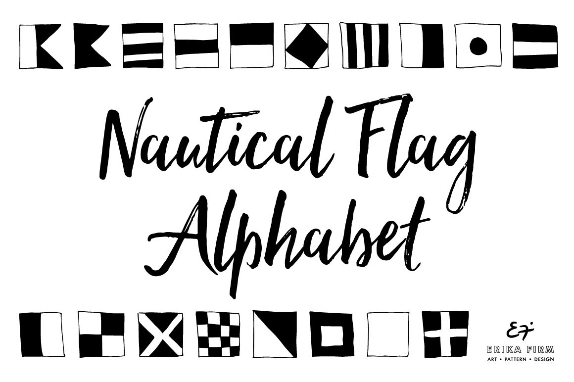 Nautical Flag Alphabet cover image.