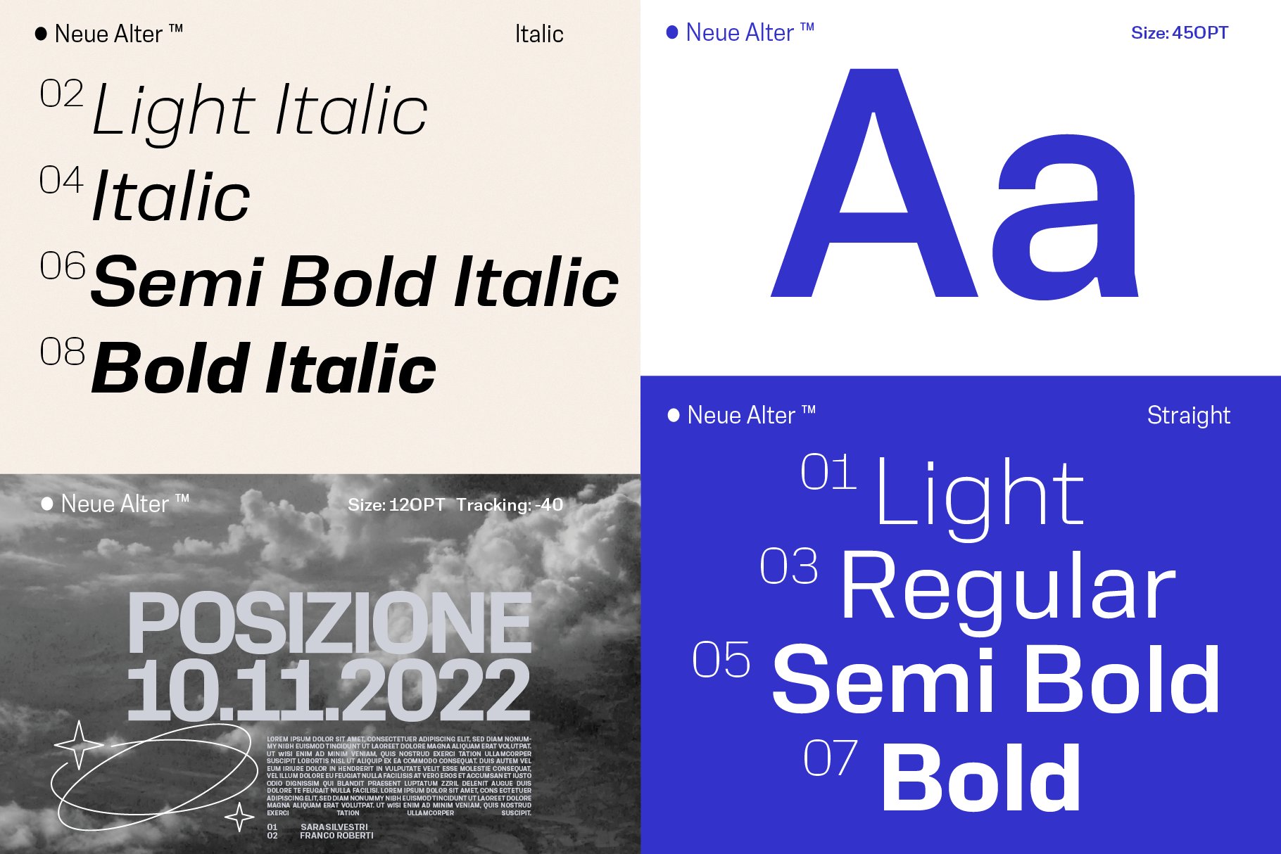 Neue Alter Family 8 Fonts 70% OFF preview image.