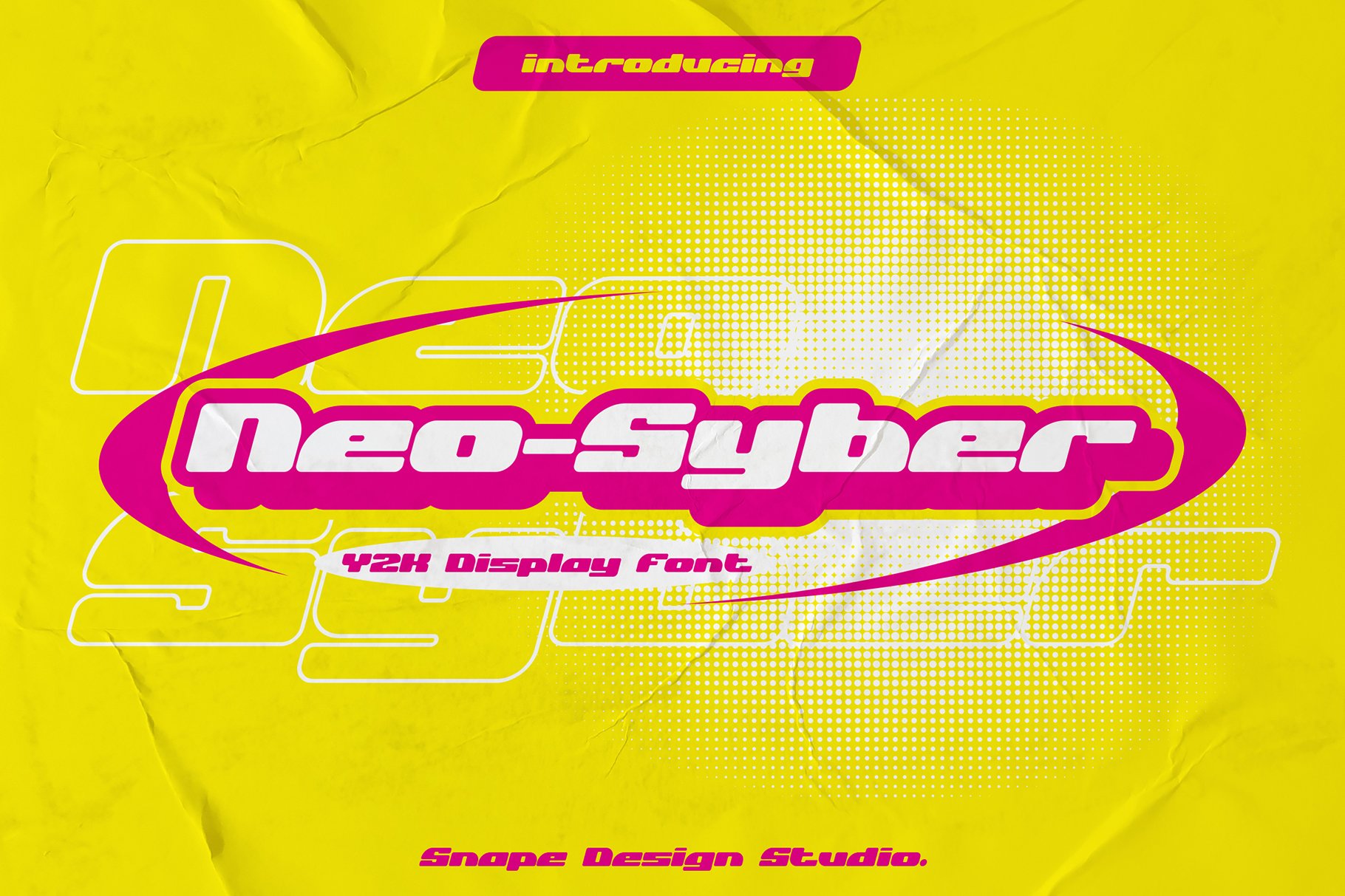 Neo Syber Font Free Download - Y2K FONTS