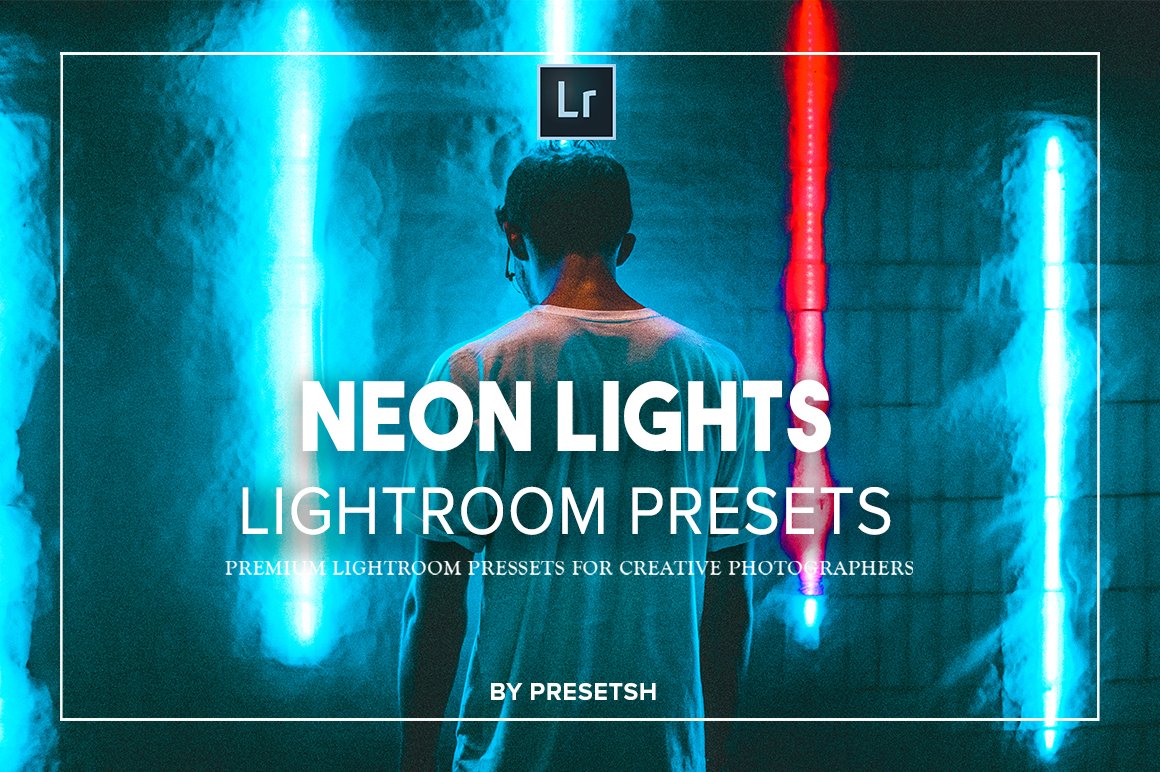 Neon Light Lightroom Presetscover image.