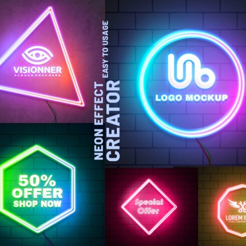 Neon Text & Logo Effectcover image.