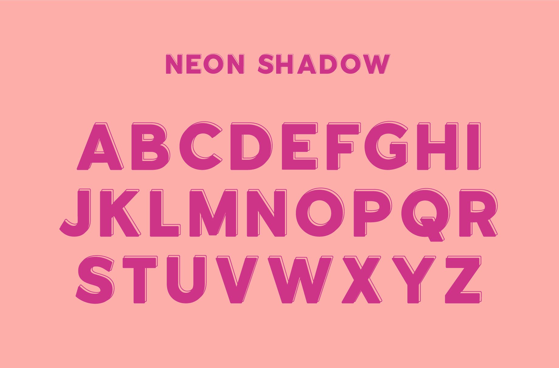 neon font by big cat creative 07 584