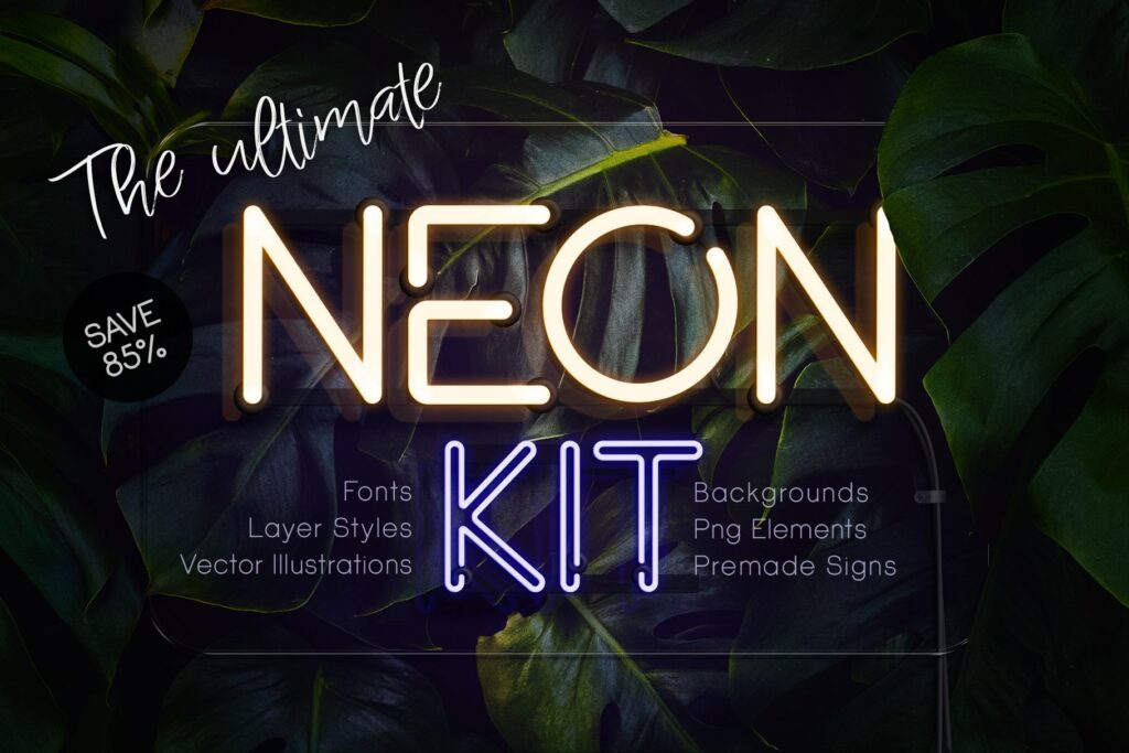 The Ultimate Neon Kit – MasterBundles