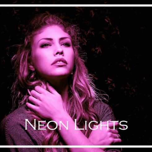 20 Neon Lights Lightroom Presetscover image.