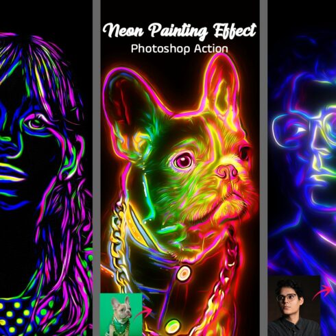 Neon Painting Effectcover image.