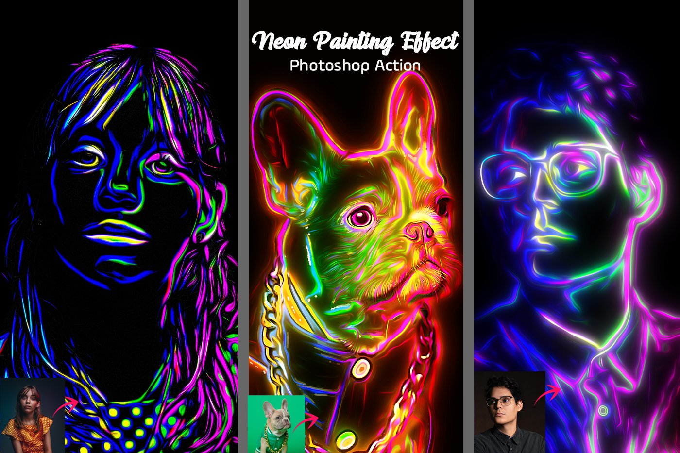 Neon Painting Effectcover image.