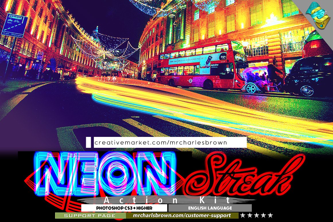 Neon Streak Action Kitcover image.