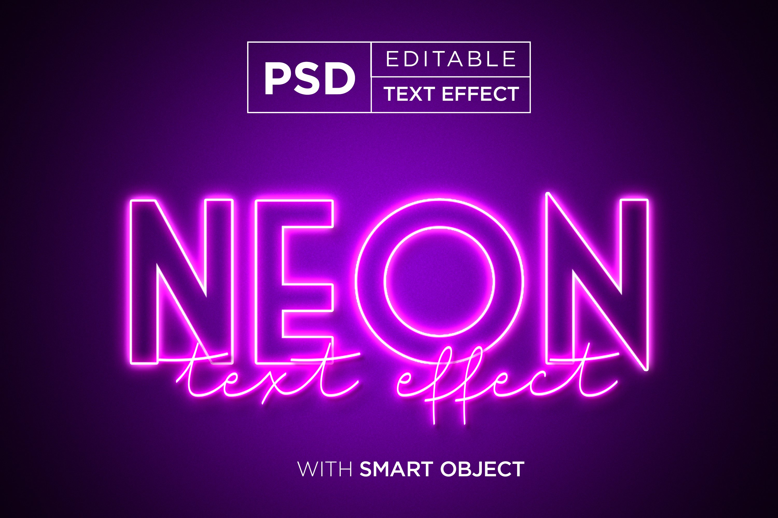 neon text effect 278
