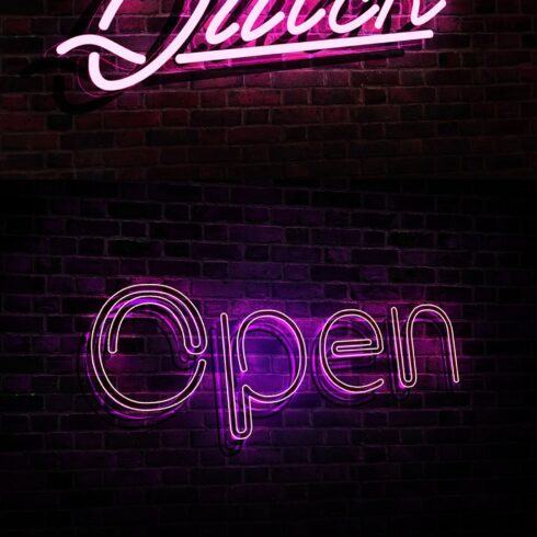 Neon Text Effectscover image.