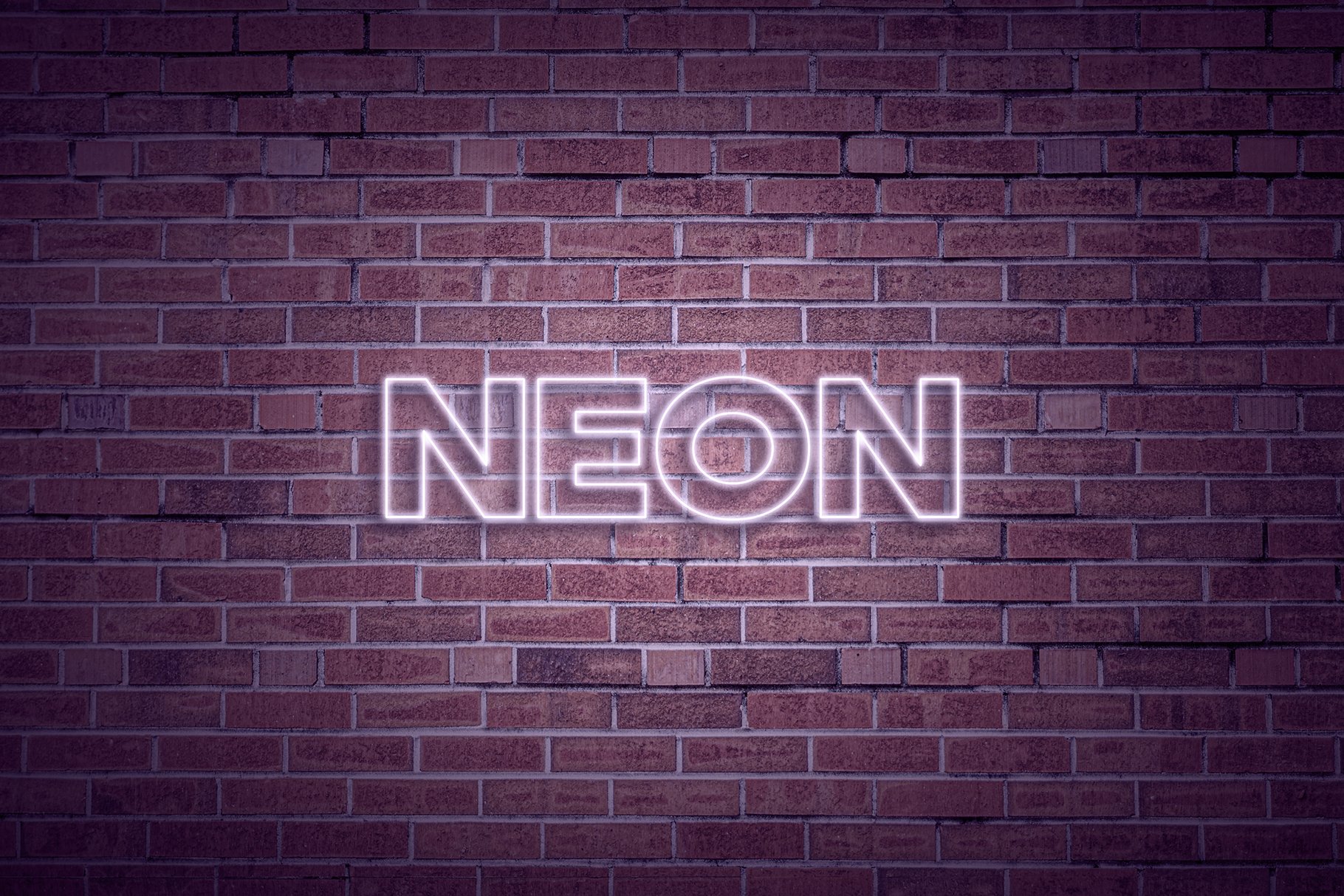 neon text effect 897