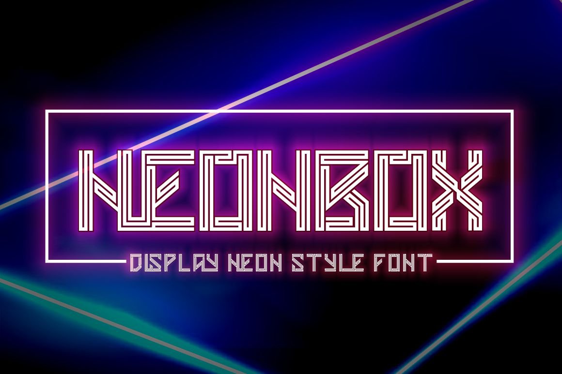 Neonbox - Display Neon Style Font cover image.