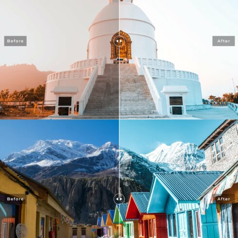 Nepal Pro Lightroom Presets Packcover image.