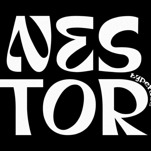 Nestor - Quirky Typeface cover image.