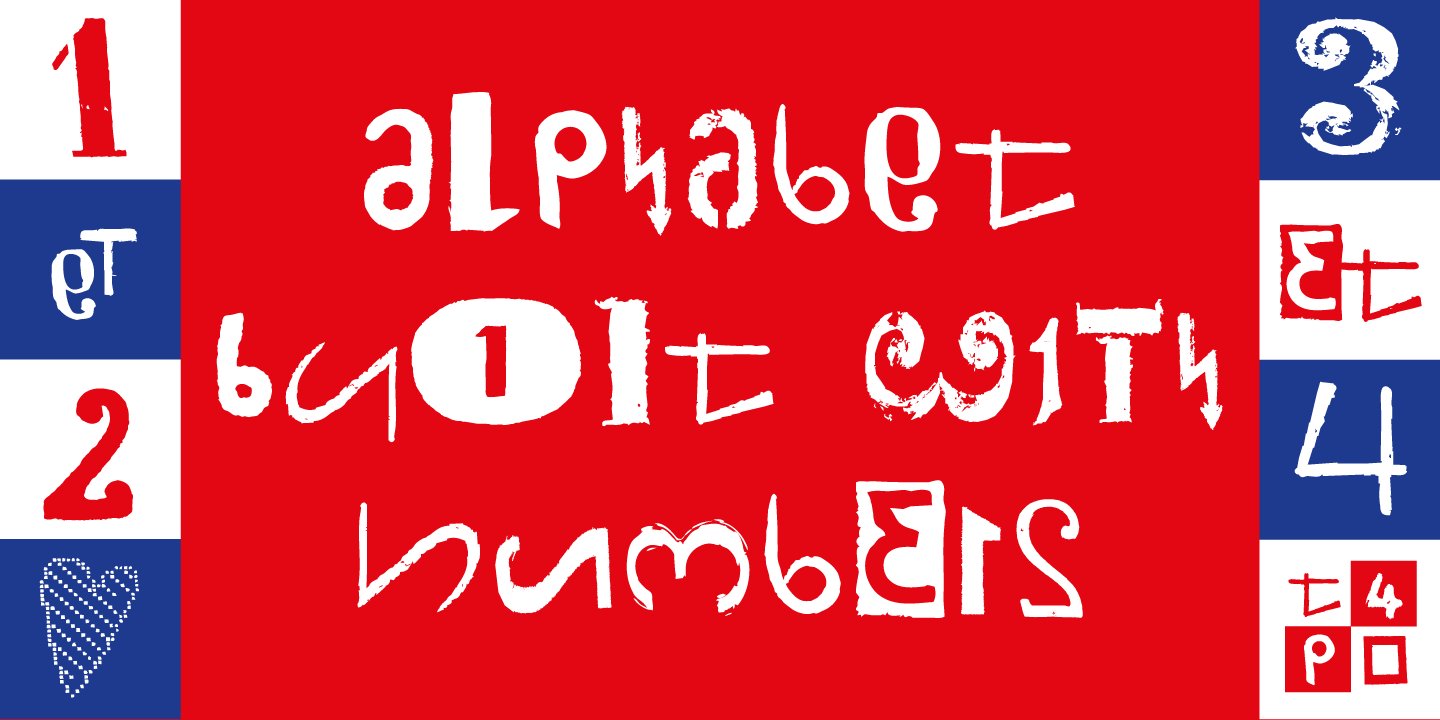 netherlands dirty numbers font sample 4 by typo graphic design 670