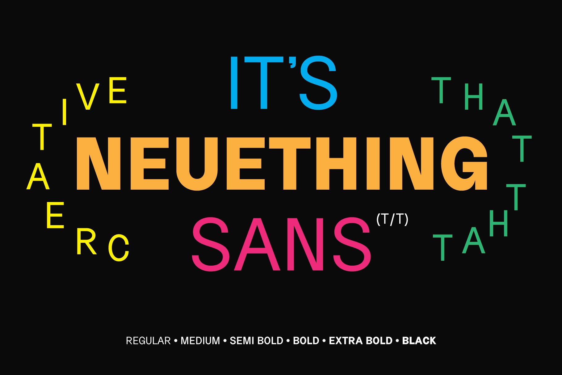 neuething geometric sans main 88