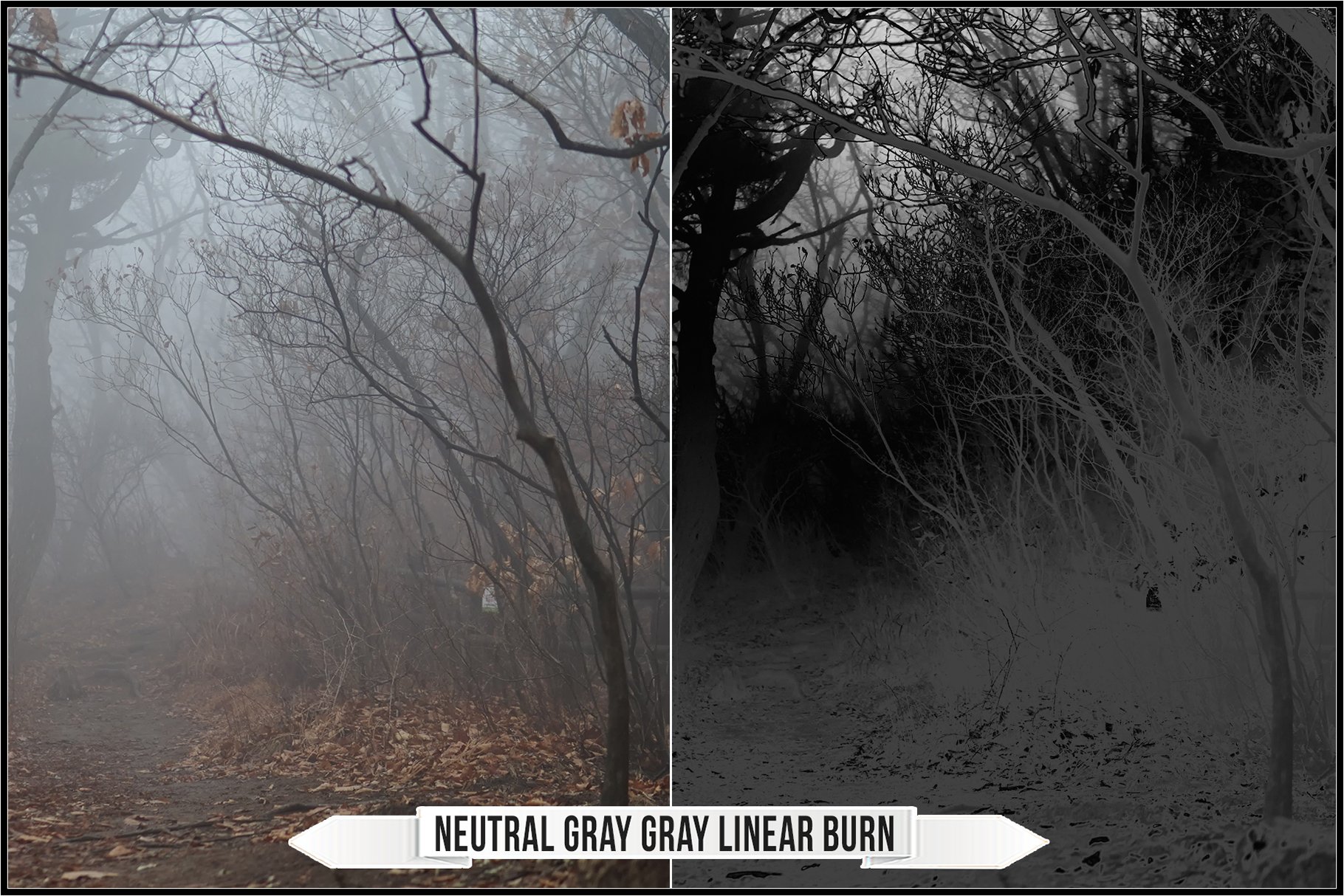 neutral gray gray linear burn 718