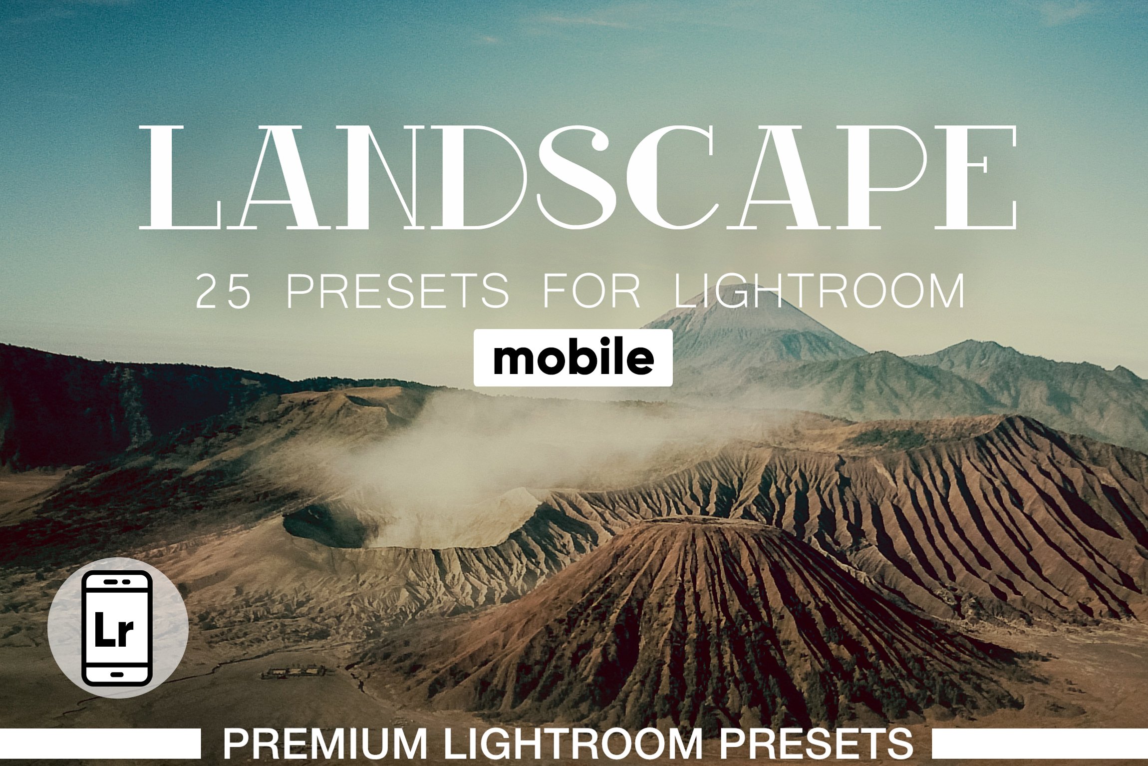 Landscapes Presets Lightroom Mobilecover image.