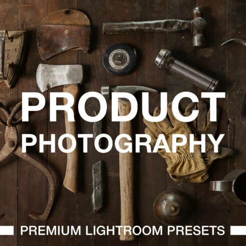 Product Photography Lightroom Presetcover image.
