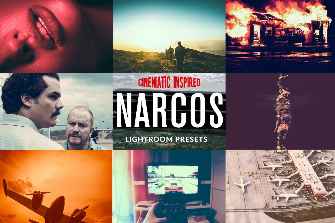 NARCOS - Cinematic Lightroom Presetscover image.