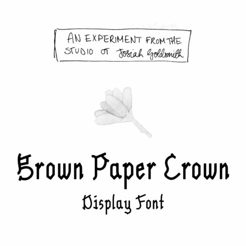 Brown Paper Crown - Display Font cover image.